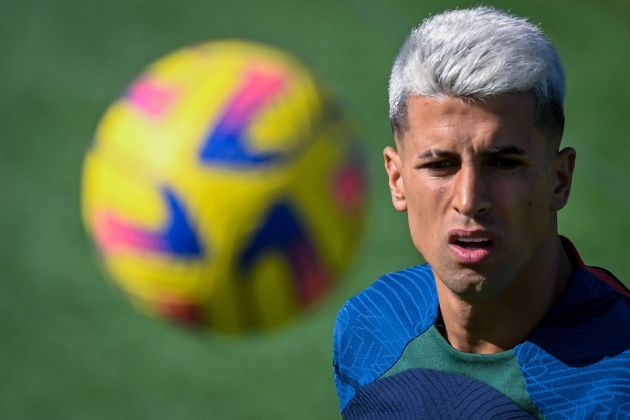 Joao Cancelo in training ahead of Euro 2024 Group J qualifiers