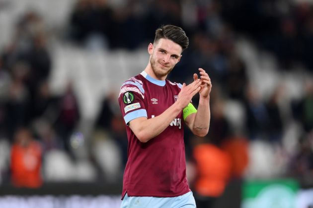 Manchester City pull out of race for Declan Rice