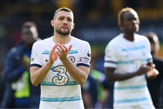 Mateo Kovacic applauds fans after another Chelsea defeat