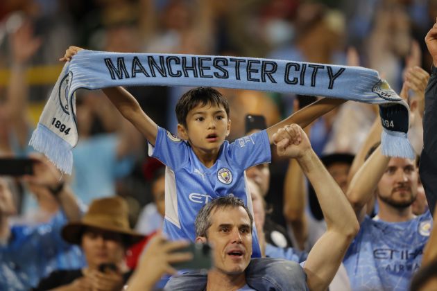 Who will be on the plane to Asia for Manchester City?