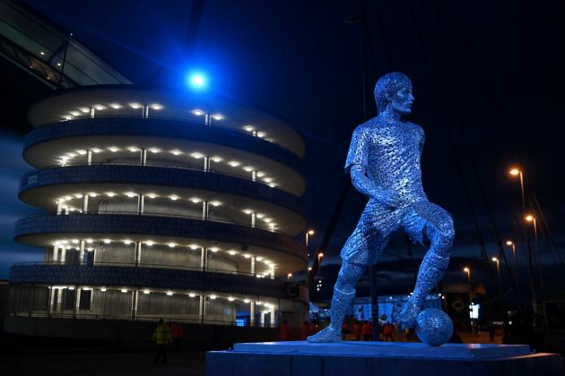 Manchester City legend David Silva honoured with statue at the Etihad