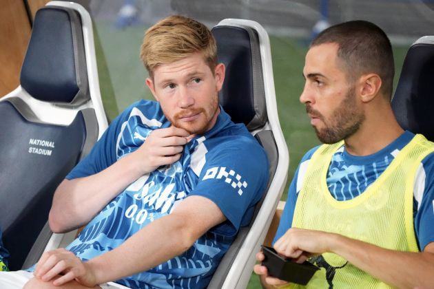 Kevin De Bruyne close to returning from hamstring injury