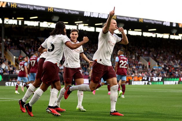 (Video) Haaland doubles Manchester City's lead over Burnley