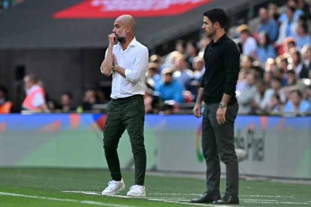 Pep Guardiola vs. Mikel Arteta