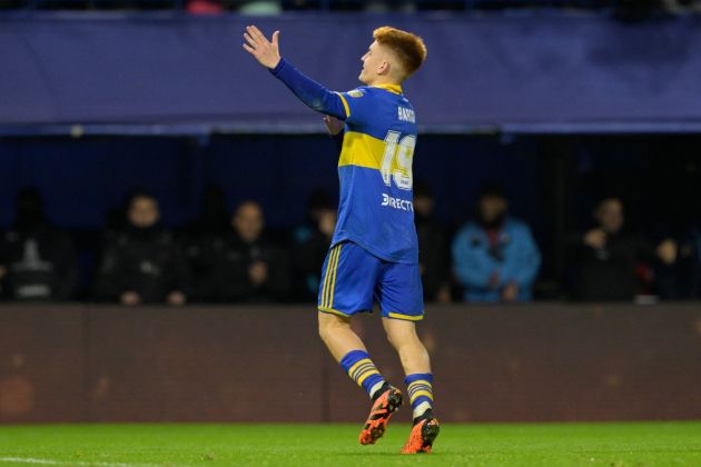 Valentin Barco for Boca Juniors