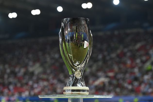 Manchester City will hope to beat Sevilla to the UEFA Super Cup