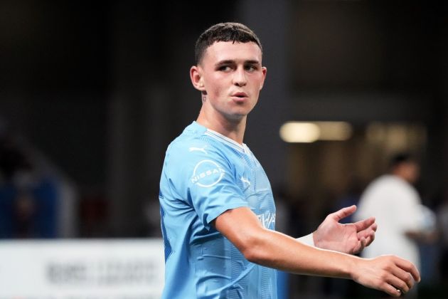 Phil Foden could get his chance in midfield during the Community Shield