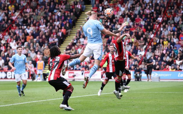 The mental strength of Erling Haaland was on full show in City's win over Sheffield United