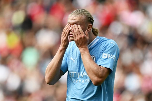 Sheffield United frustrate Manchester City during first half