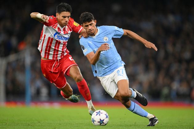 Matheus Nunes makes an immediate impact in first start for Manchester City