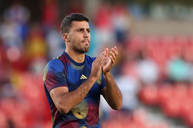 Rodri says the hunger remains at Manchester City to back up last season's treble