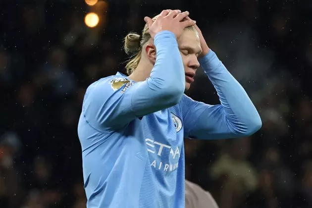 Erling Haaland is set to return to training on Thursday says Pep Guardiola