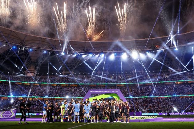 (Video) Steven Mcinerney reacts as Manchester City are crowned World Champions