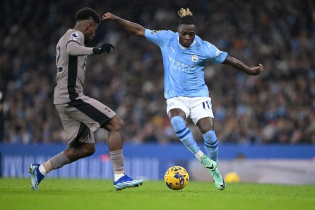 Manchester City will not take any risks with Jeremy Doku's fitness