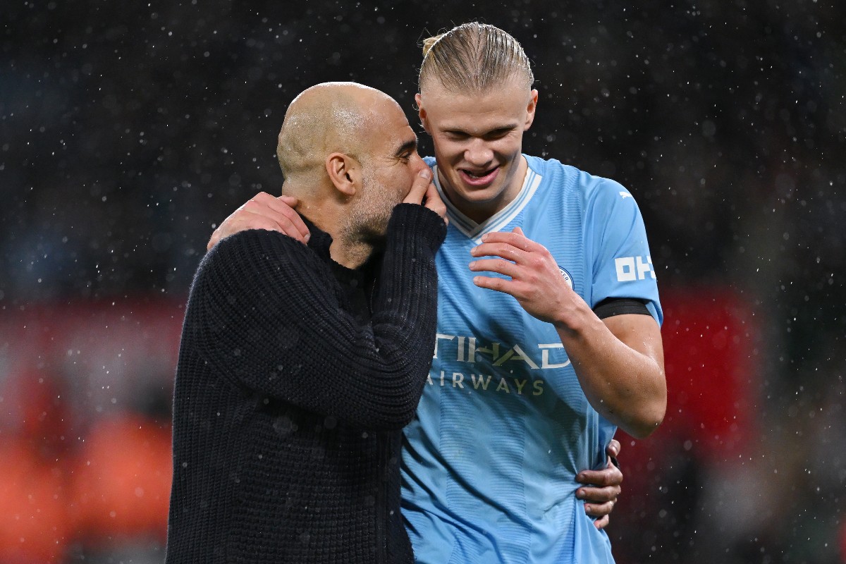 Pep Guardiola expects Erling Haaland back in training on Thursday