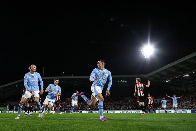 As the title race heats up Manchester City have put themselves in a familiar position