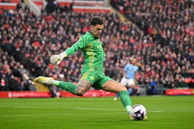 Ederson could feature for Manchester City against Crystal Palace