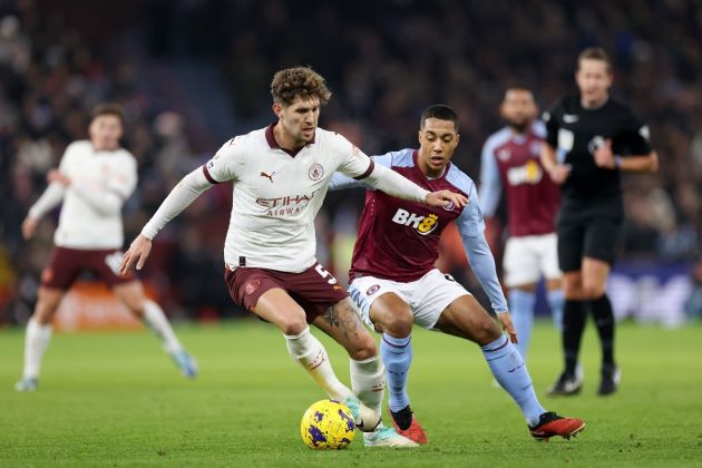 The starting lineups are in for Manchester City vs Aston Villa