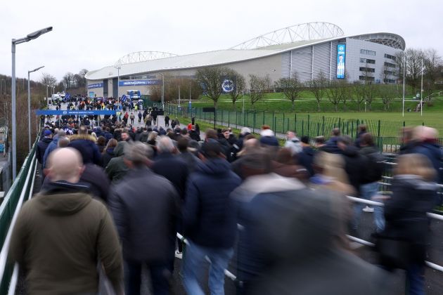 The starting lineups are in ahead of Manchester City's crucial match against Brighton