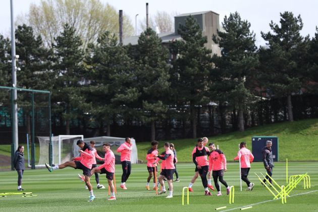 A key Manchester City defensive trio all fail to train ahead of Real Madrid clash