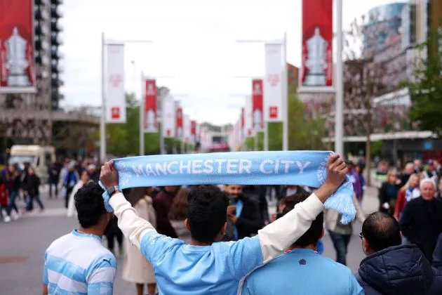 Manchester City will face Manchester United in this season's FA Cup final