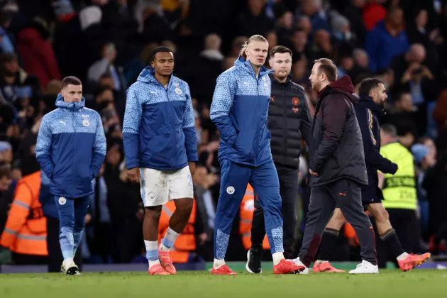 Manchester City appear to have several injury concerns after last night's defeat