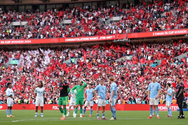 Manchester City 1 Manchester United 2: City player ratings as history slips through City's hands at Wembley