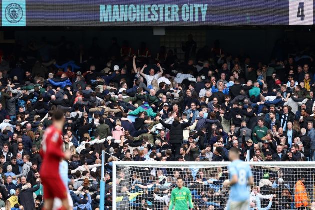 Manchester City's chase for a fourth consecutive Premier League title is anything but boring