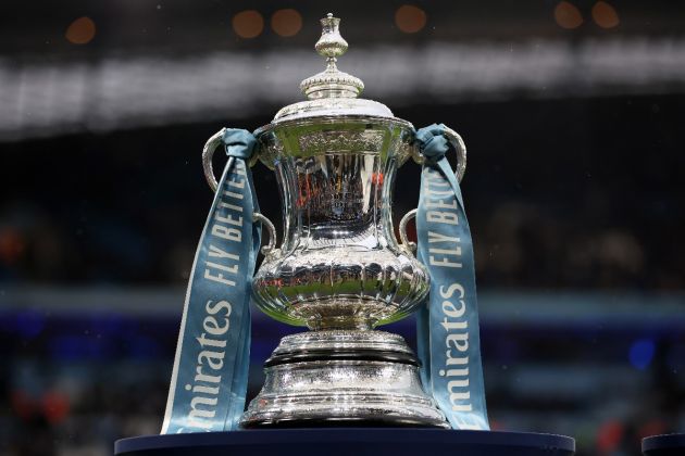 Manchester City and Manchester United have named their starting lineups ahead today's FA Cup final