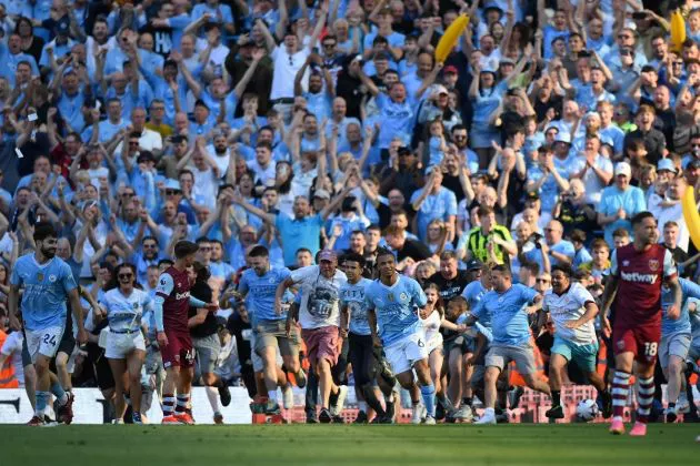 Manchester City's fans help inspire their team to success