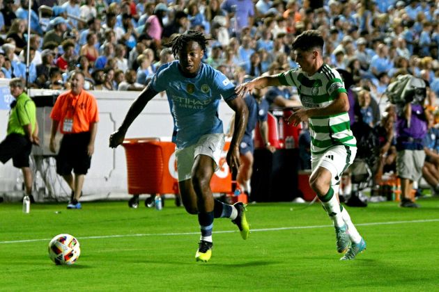 Which Manchester City youngsters have caught the eye in the US?