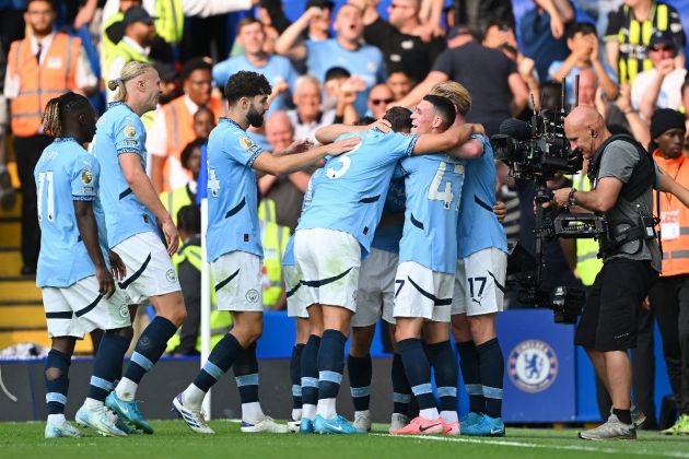 The standard is set by Manchester City during their win over Chelsea