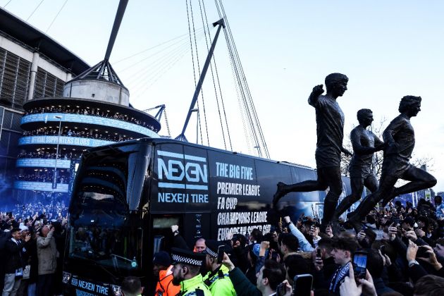 The starting lineups are in ahead of Manchester City's clash with Ipswich Town