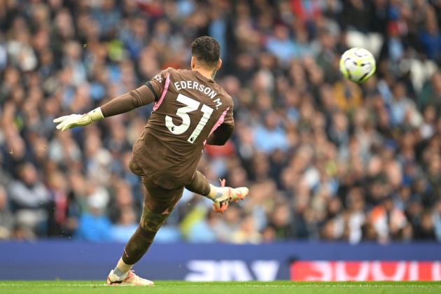 Ederson reaches a landmark that confirms his standing at Manchester City