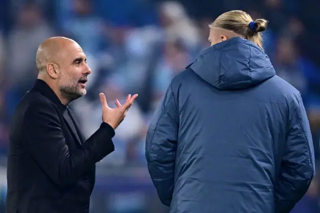 Pep Guardiola handled Erling Haaland perfectly last night