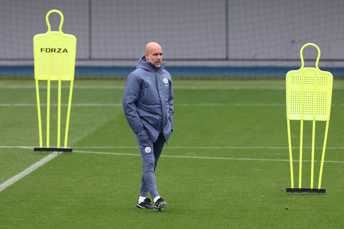 Pep Guardiola provides an update on the condition of the Manchester City squad ahead of Sporting clash