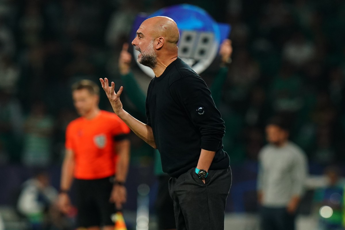 Pep Guardiola has depressed reaction as Sporting crush 4-1 Man City in Champions League