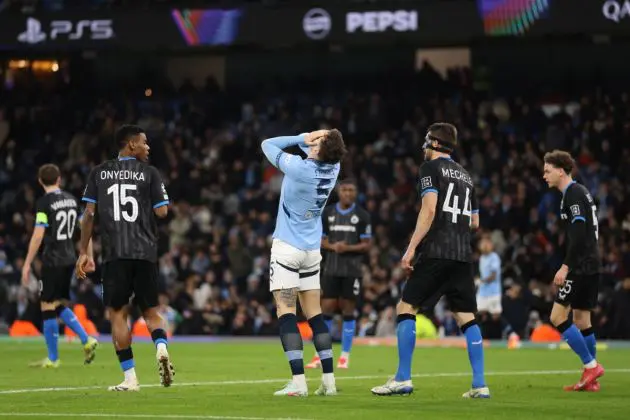 The performance of one Manchester City defender against Club Brugge was exactly what City needed