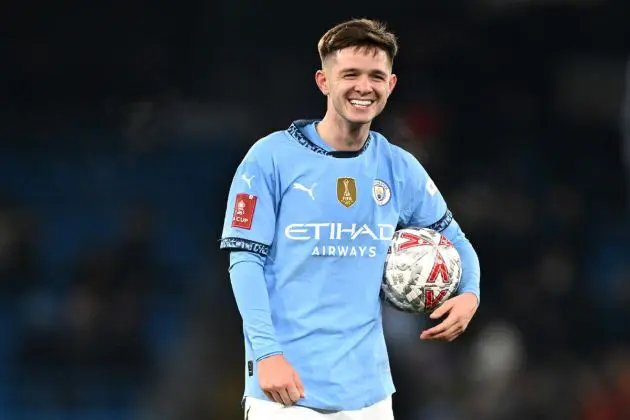 James McAtee has given Pep Guardiola food for thought over the second half of the season