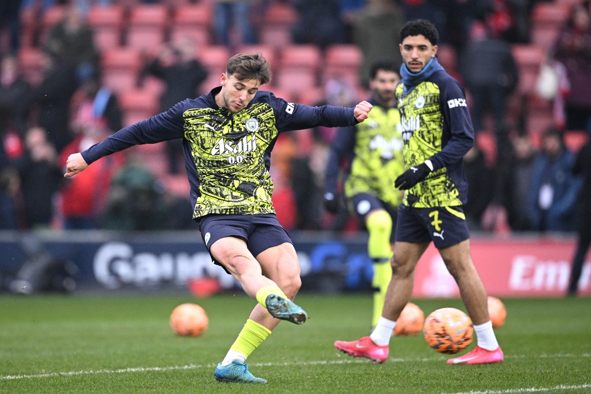 It remains unclear if Nico Gonzàlez will be available for City's clash with Real Madrid