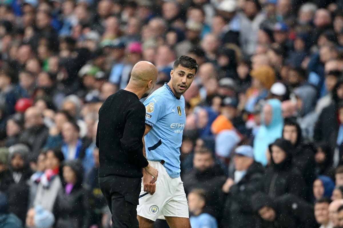 Rodri continues to remain positive in his comeback from injury but there is no need to rush him back