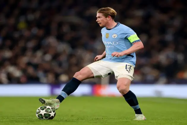 All signs are pointing towards the end of Kevin De Bruyne's time at Manchester City