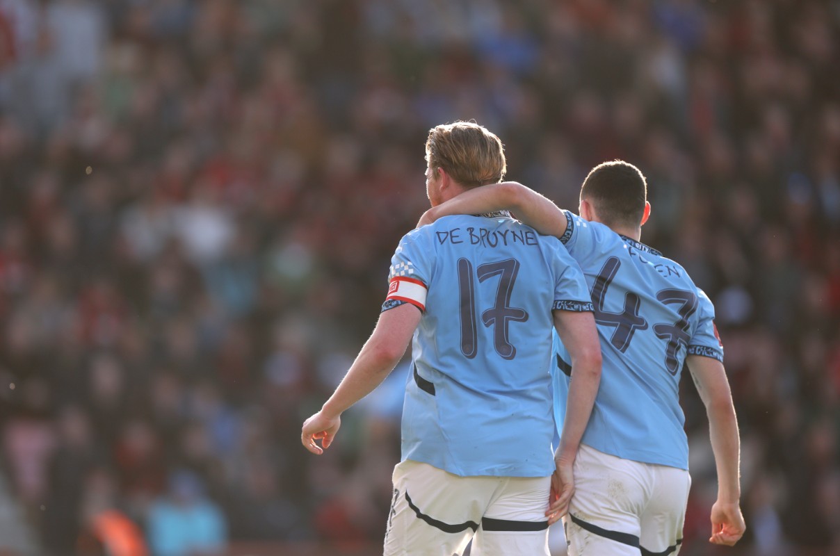 A Manchester City legend showed he can still inspire his team at the Vitality Stadium