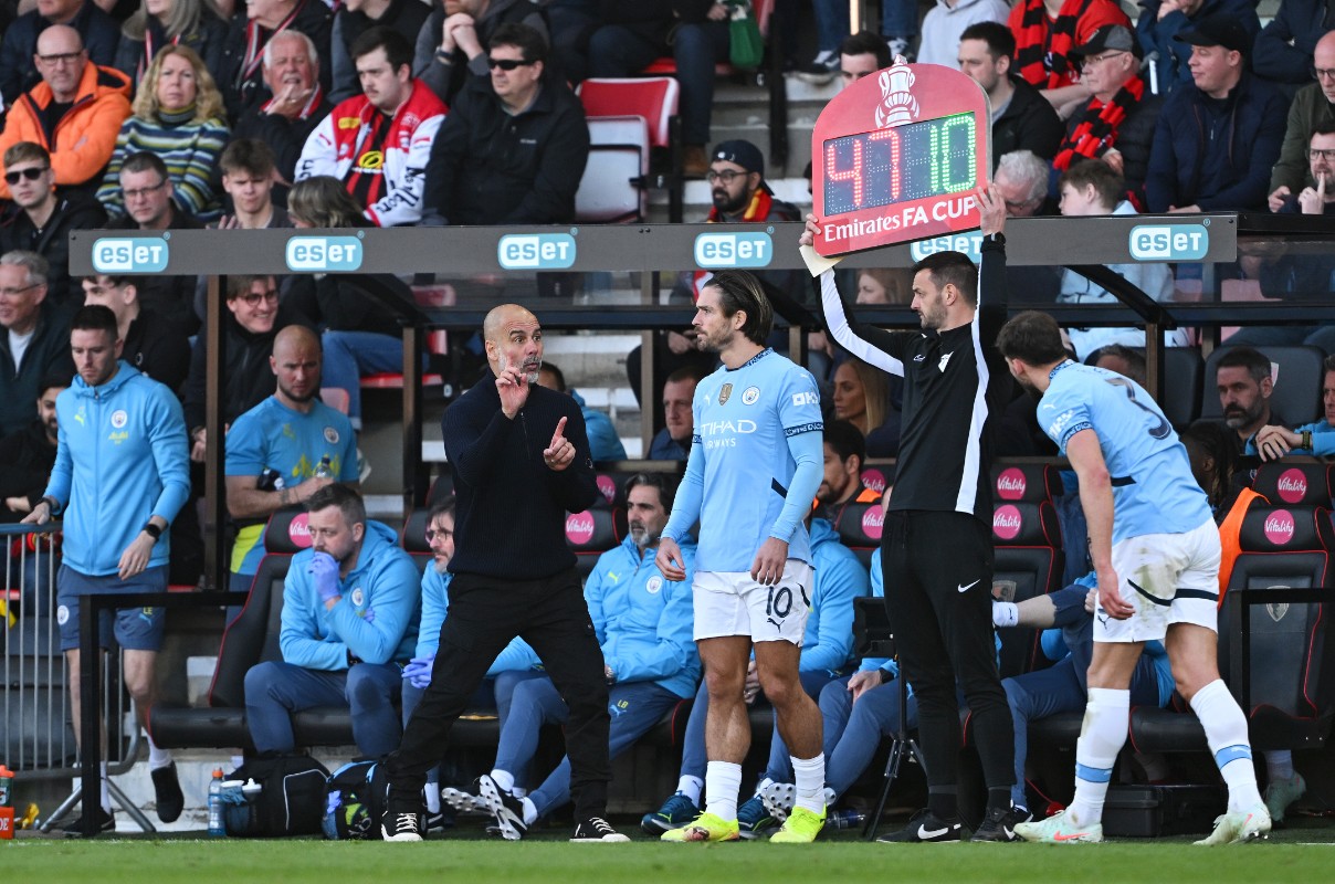 There was a glimpse of quality from Jack Grealish against Bournemouth