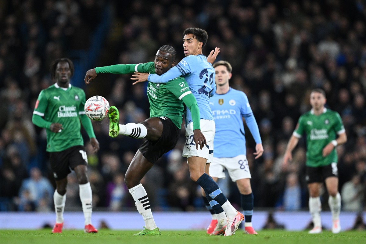 A young Manchester City defender showed he has the necessary skills to succeed against Plymouth Argyle