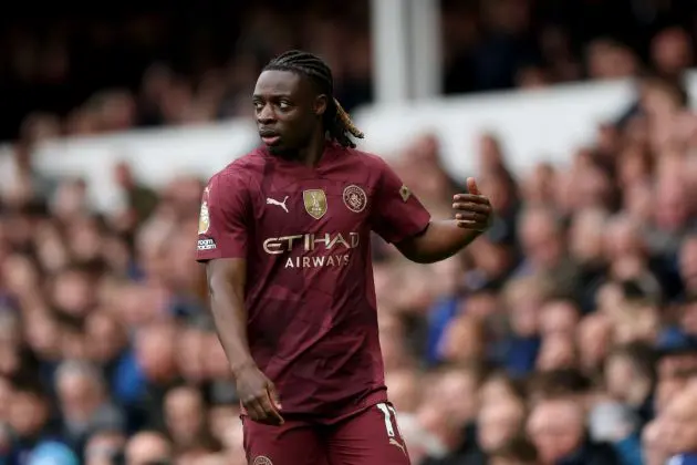 There was a glimpse of what Jeremy Doku could be against Everton