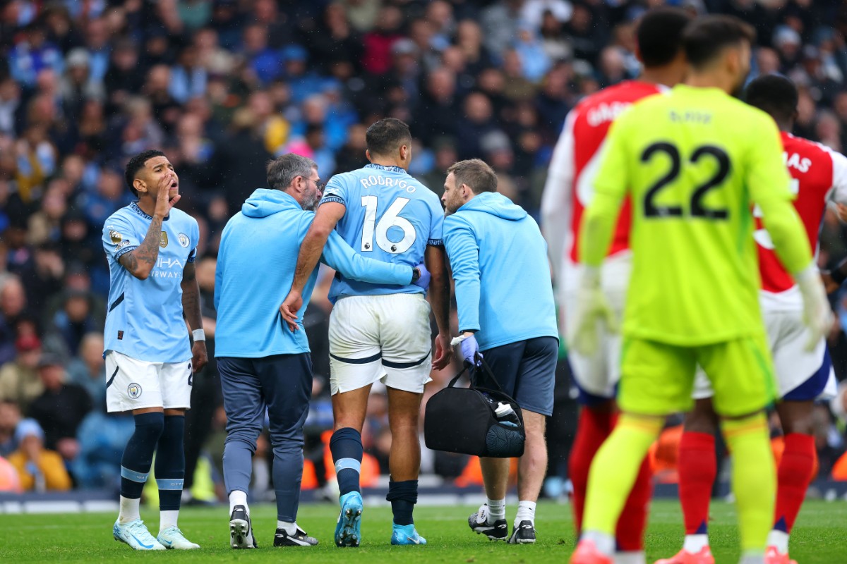 Manchester City have only just recovered from the loss of Rodri.