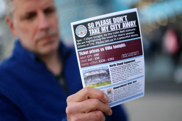 Fans make moments special and Manchester City need to remember that