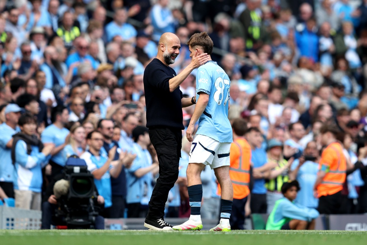 James McAtee could leave Manchester City this summer.