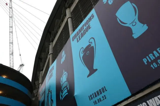 Manchester City's fight for Champions League qualification continues against Leicester City